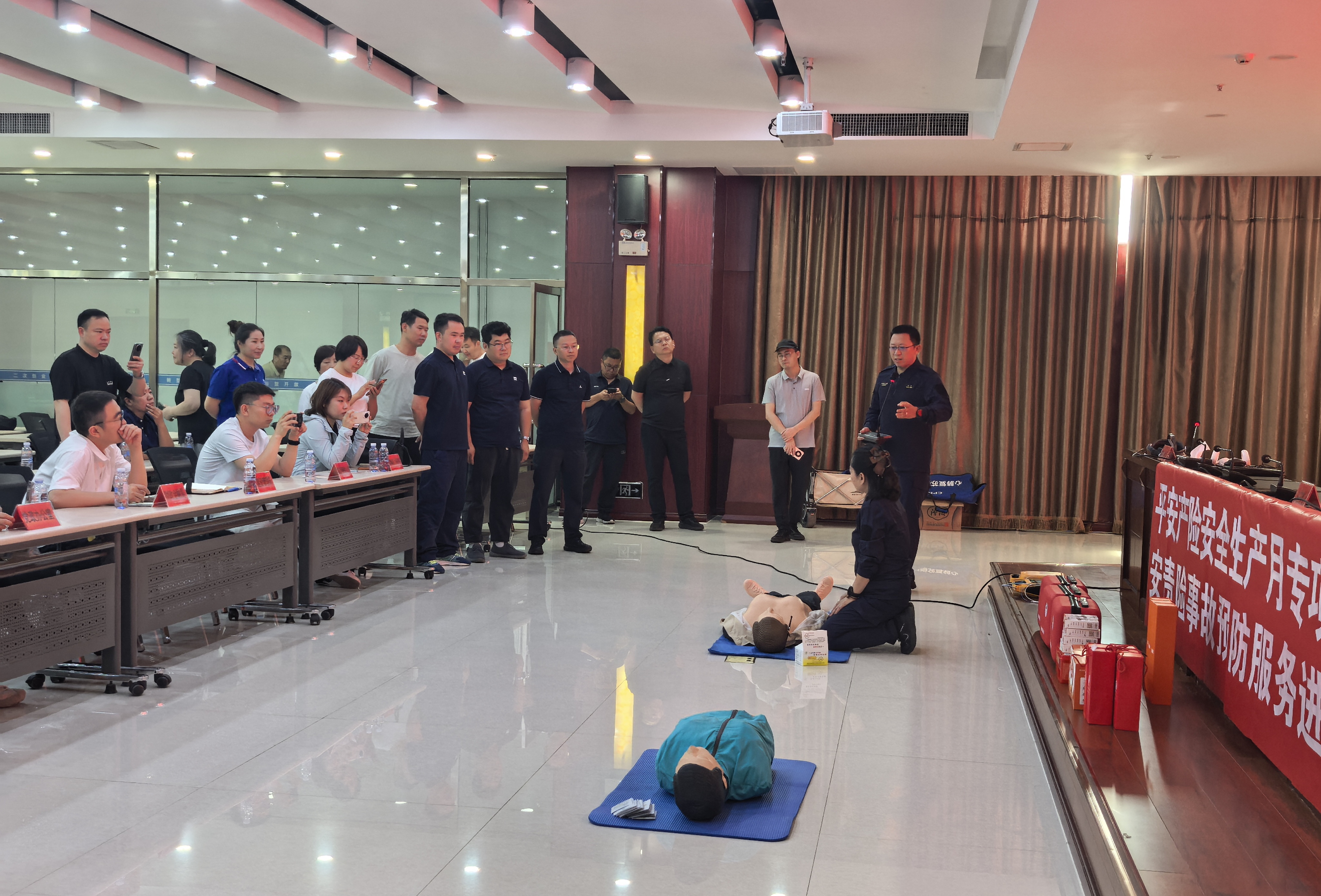 空港园区“理论+实训”双管齐下 筑牢安全生产防线  