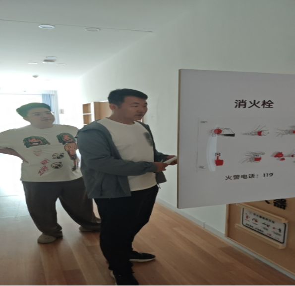 鄂尔多斯空港物流园区生态应急办开展校园消防安全专项检查